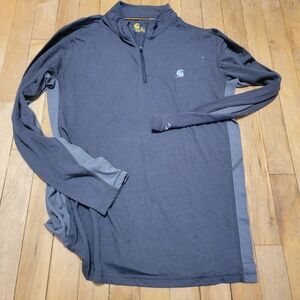 Carhartt Dark Gray Quarter-Zip Pullover